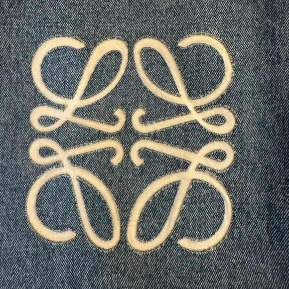 Loewe Anagram Baggy Jeans 💯 Authentic - Picture 3 of 11